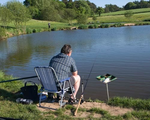 Fisherman at Goose Green Farm